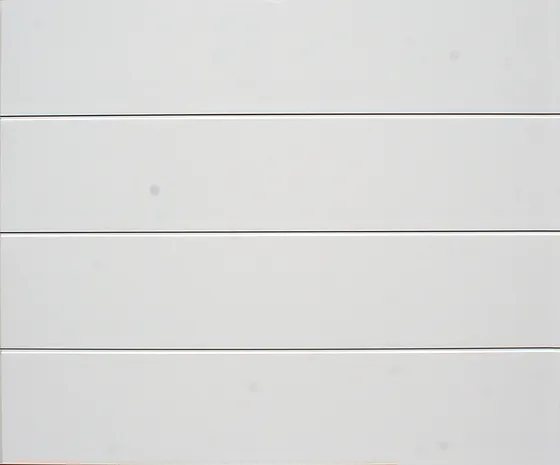 Garasjeport slett hvit 487 x 213 cm