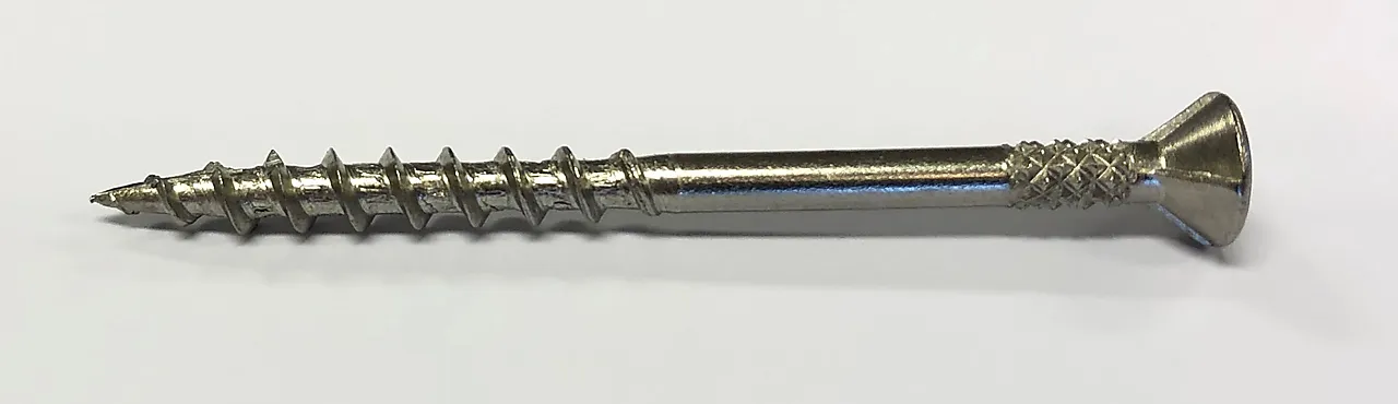Terrasseskrue syrefast båndet A4 PH2 1000 stk 4,2x55 mm null - null - 2 - Miniatyr