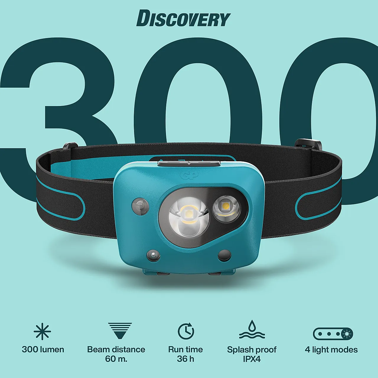 Hodelykt Discovery CH44 300 lumen null - null - 6