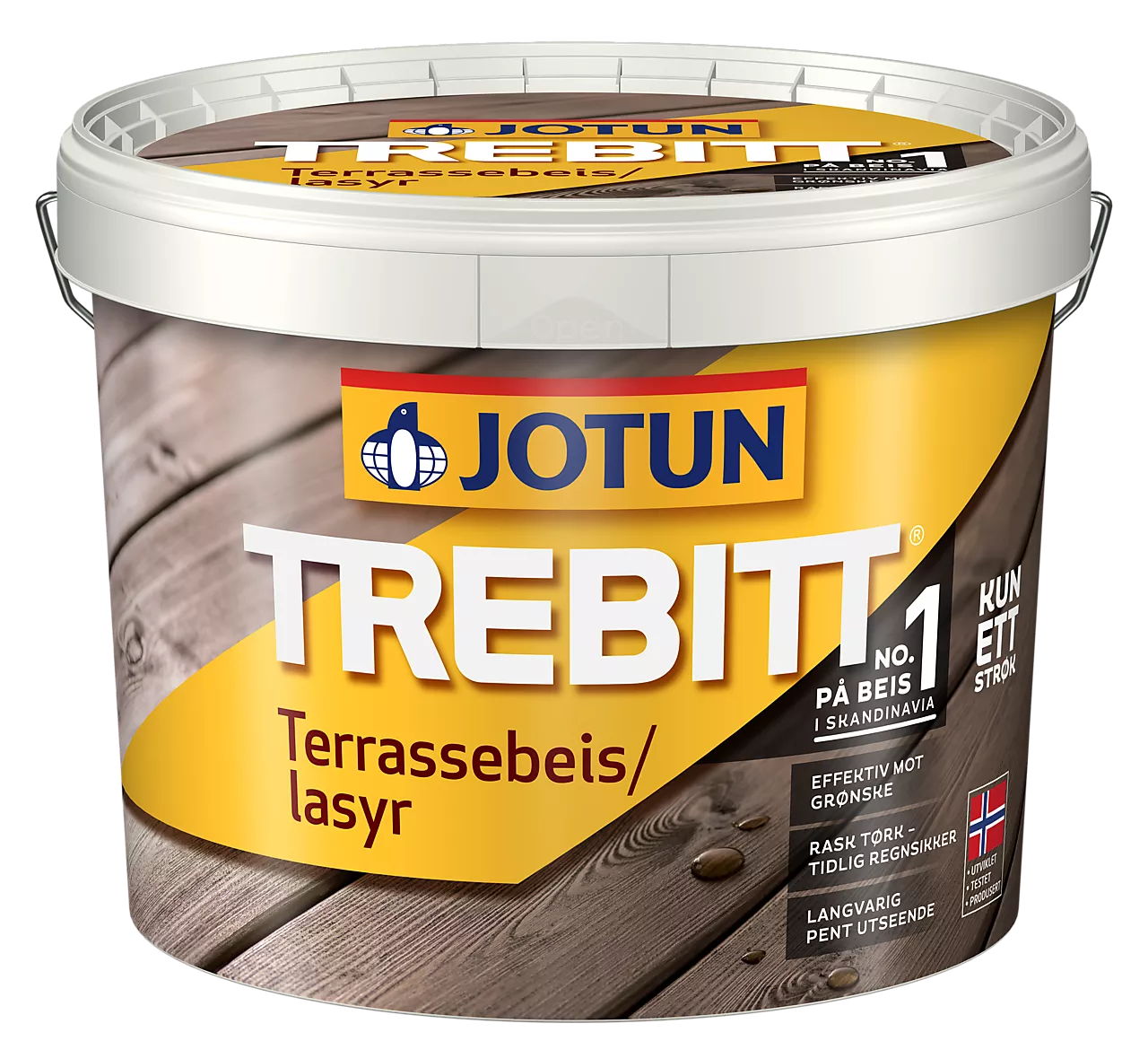 Trebitt terrassebeis klar base 9 liter