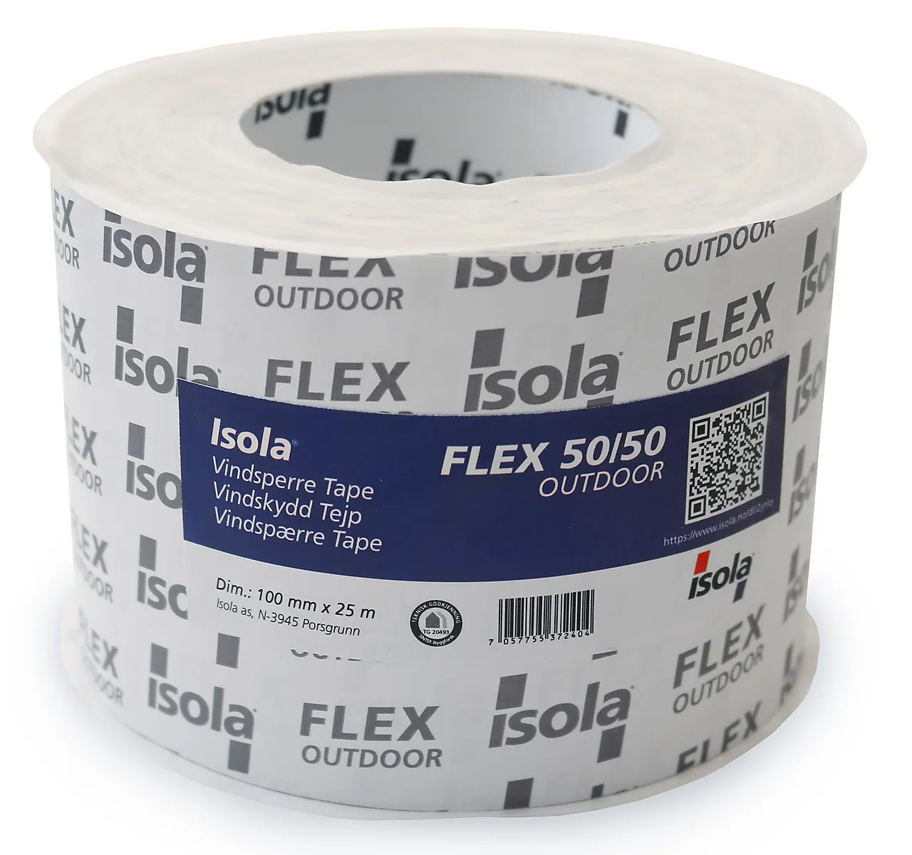 Tape vindsperre Flex 50/50x25 m