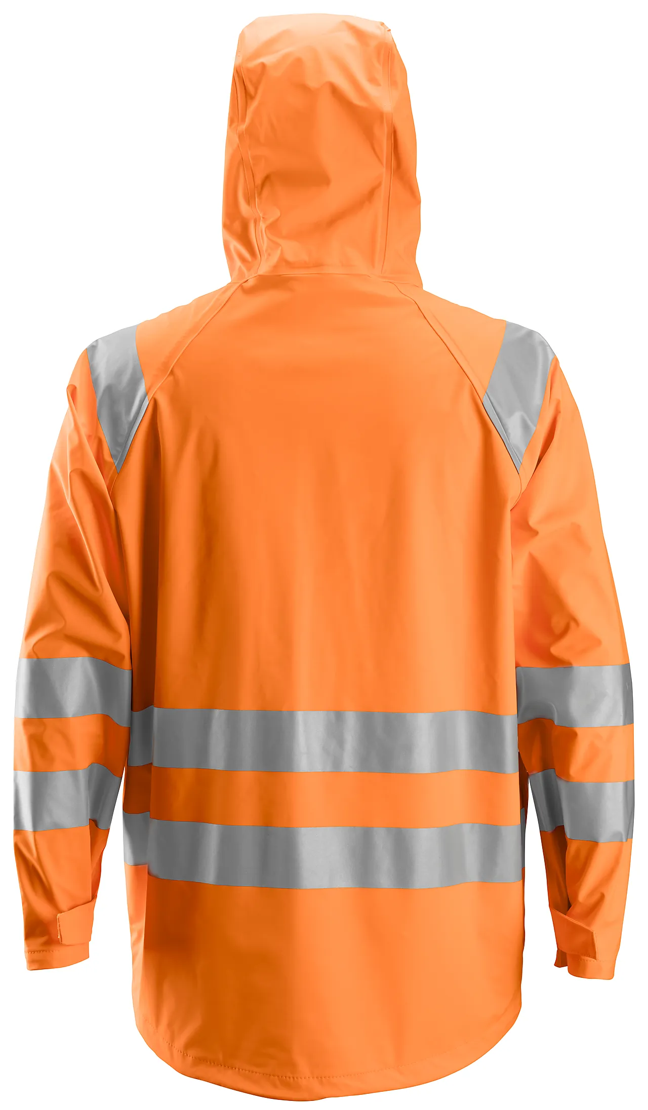 Regnjakke high-vis oransje str 3XL null - XXXL - 2 - Miniatyr