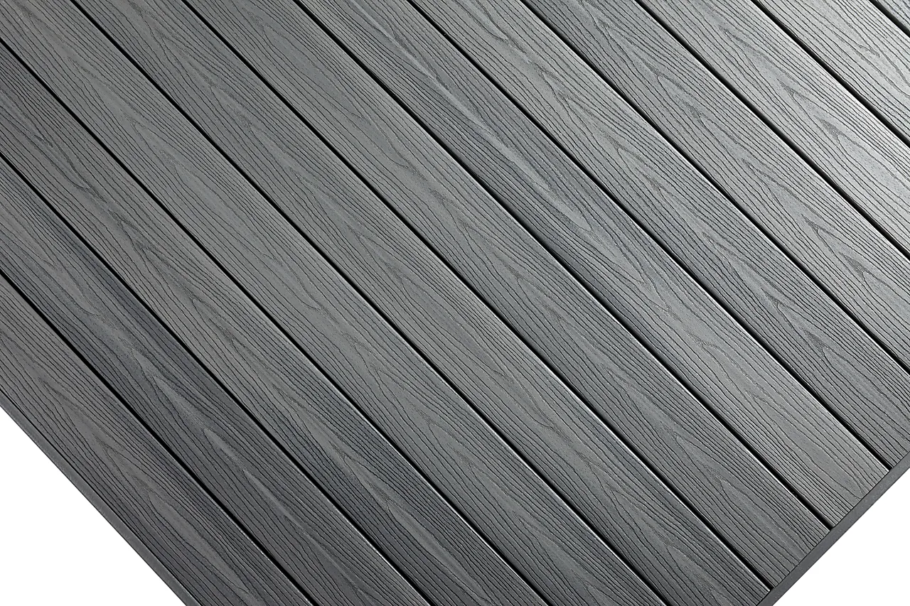 Kompositt terrassebord grå 24x137x4880 mm null - null - 2 - Miniatyr