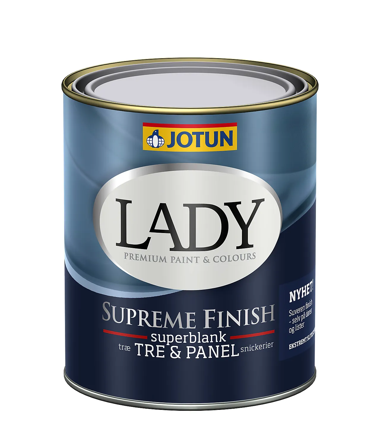 Lady Supreme Finish 80 hvit base 2,7 liter superblank null - null - 2