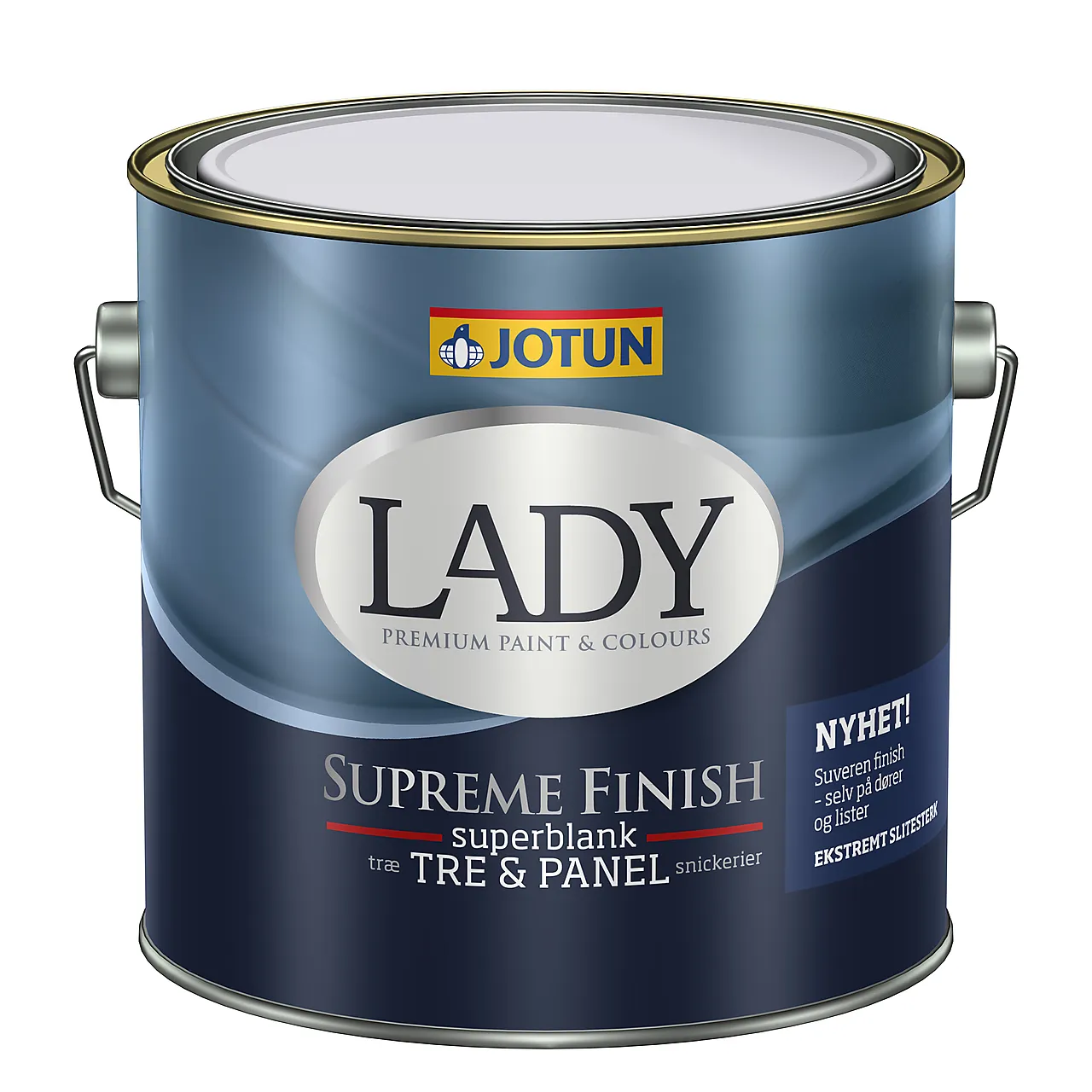 Lady Supreme Finish 80 hvit base 2,7 liter superblank null - null - 1