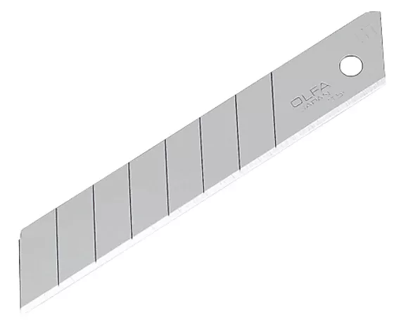 Knivblad 18 mm 10 stk blank
