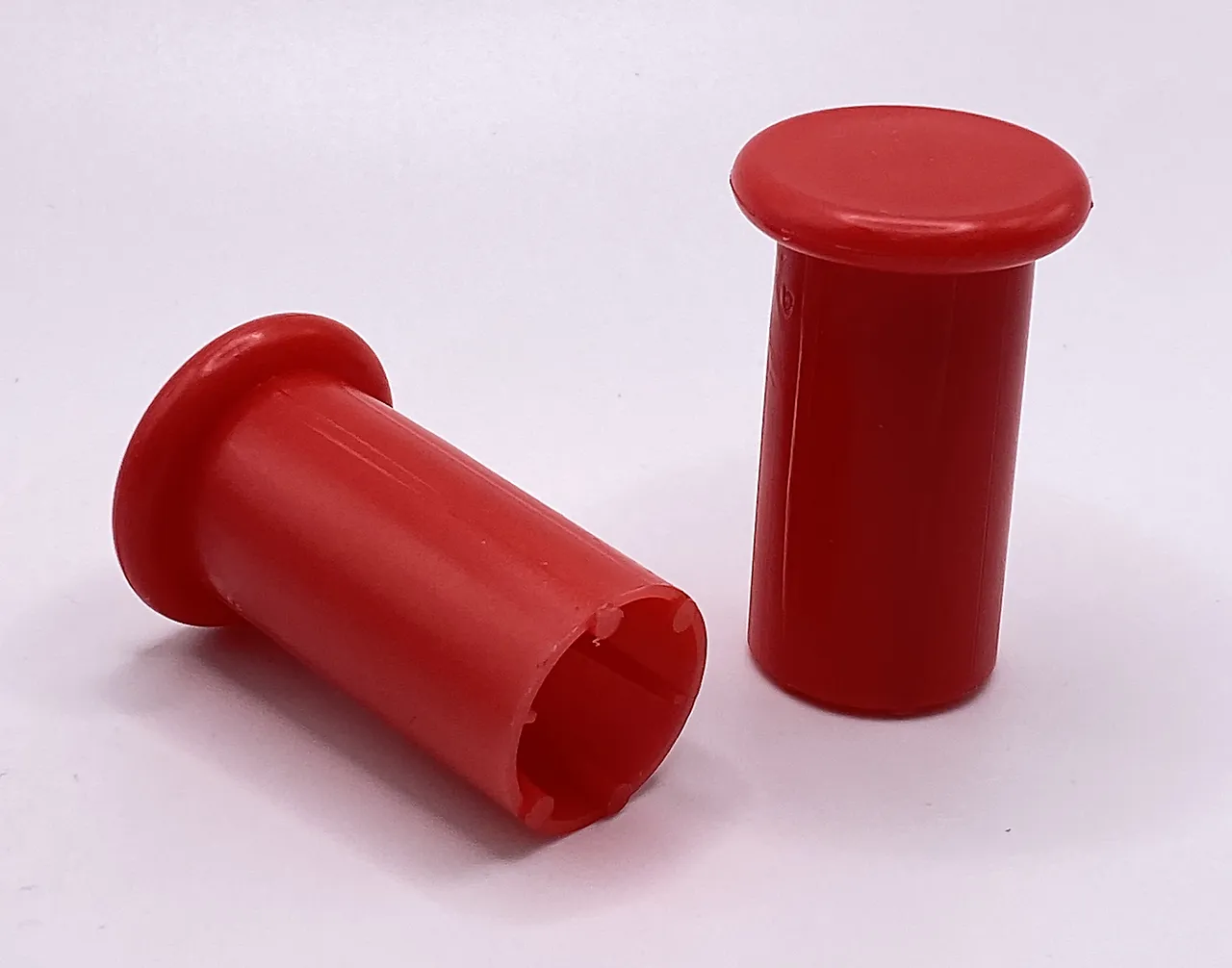 Vernehylse rød plast 6 mm - 16 mm