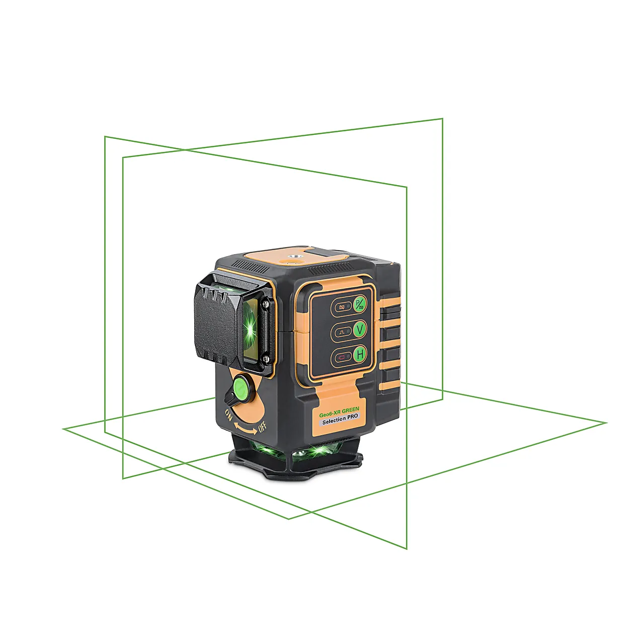 Krysslaser multi GEO6-XR grønn laser