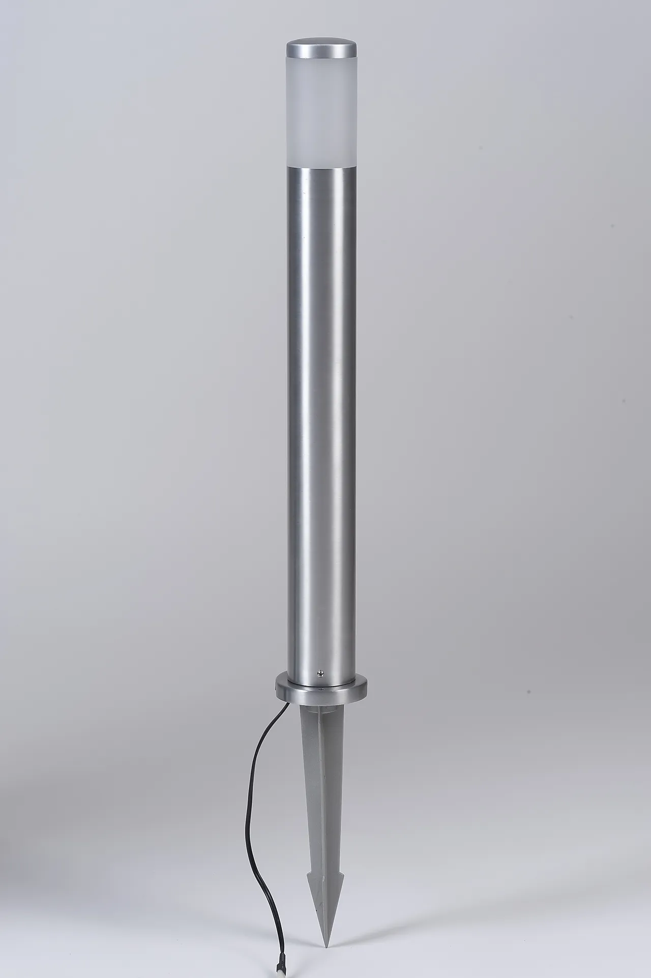 Hagelys LED frostet glass aluminiumstolpe 60 cm
