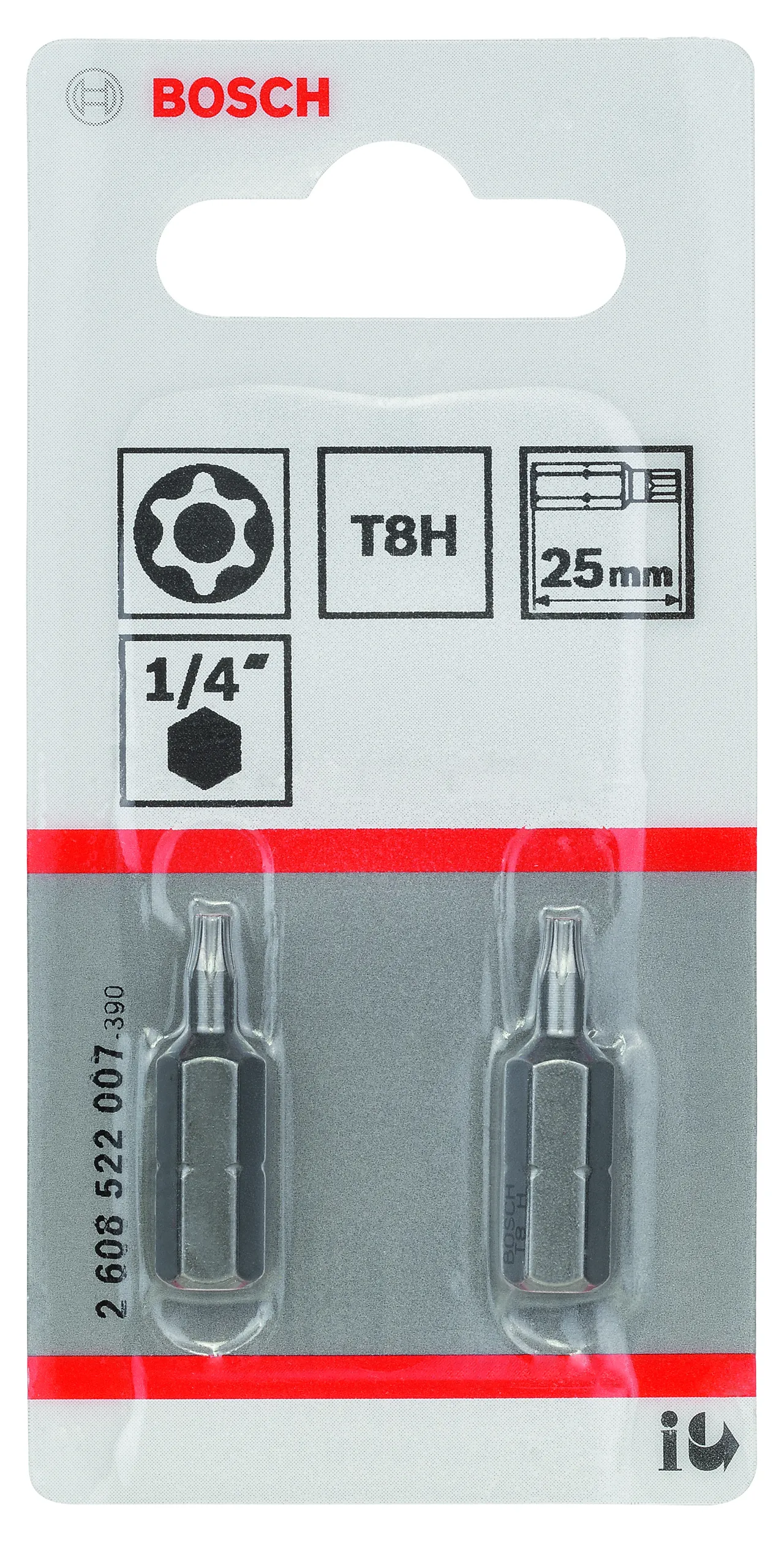 Bits t8 security torx a2 null - null - 2 - Miniatyr