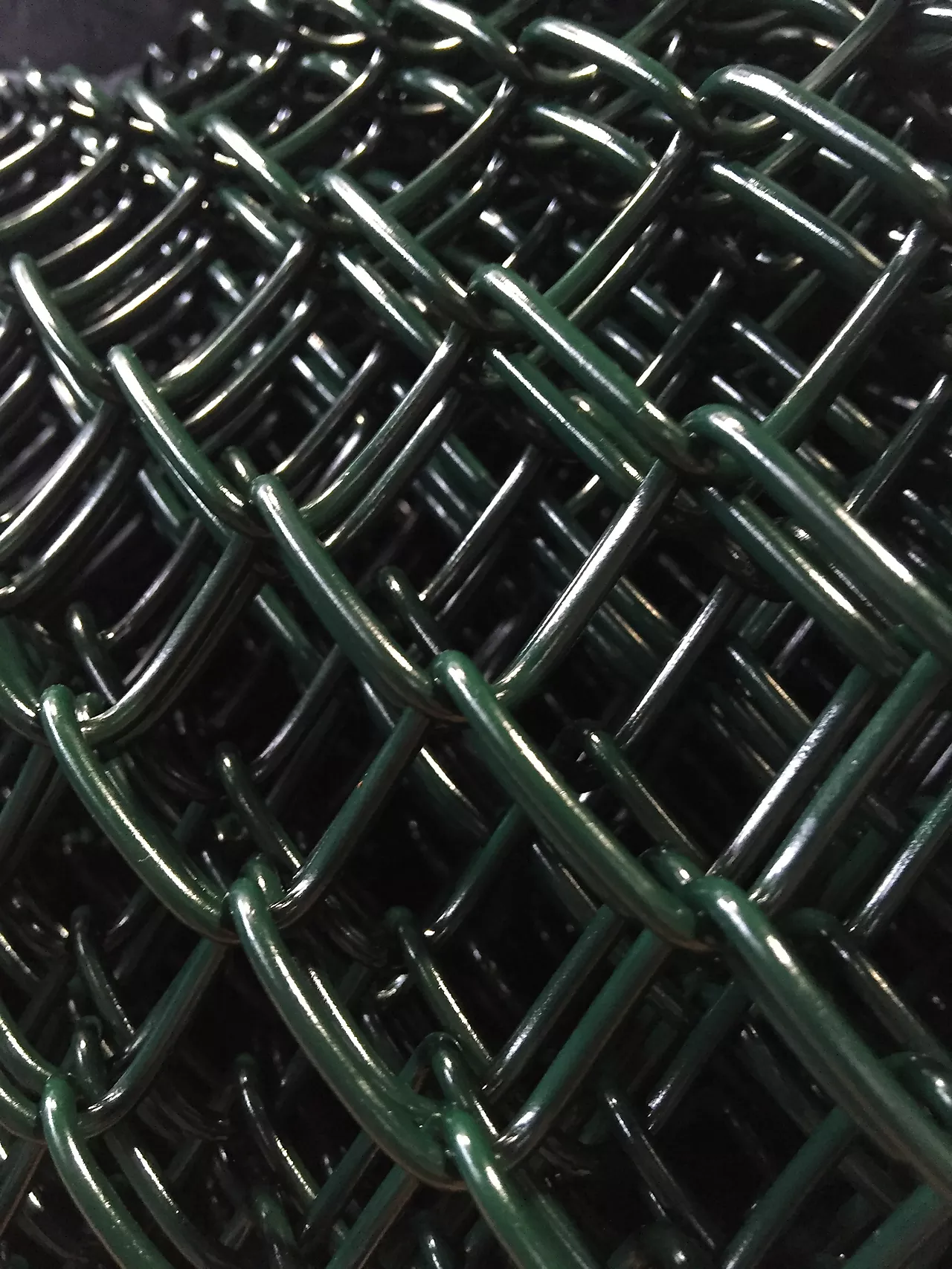 Flettverk plastbelagt grønn 50x50 mm rull 25 meter null - null - 2 - Miniatyr