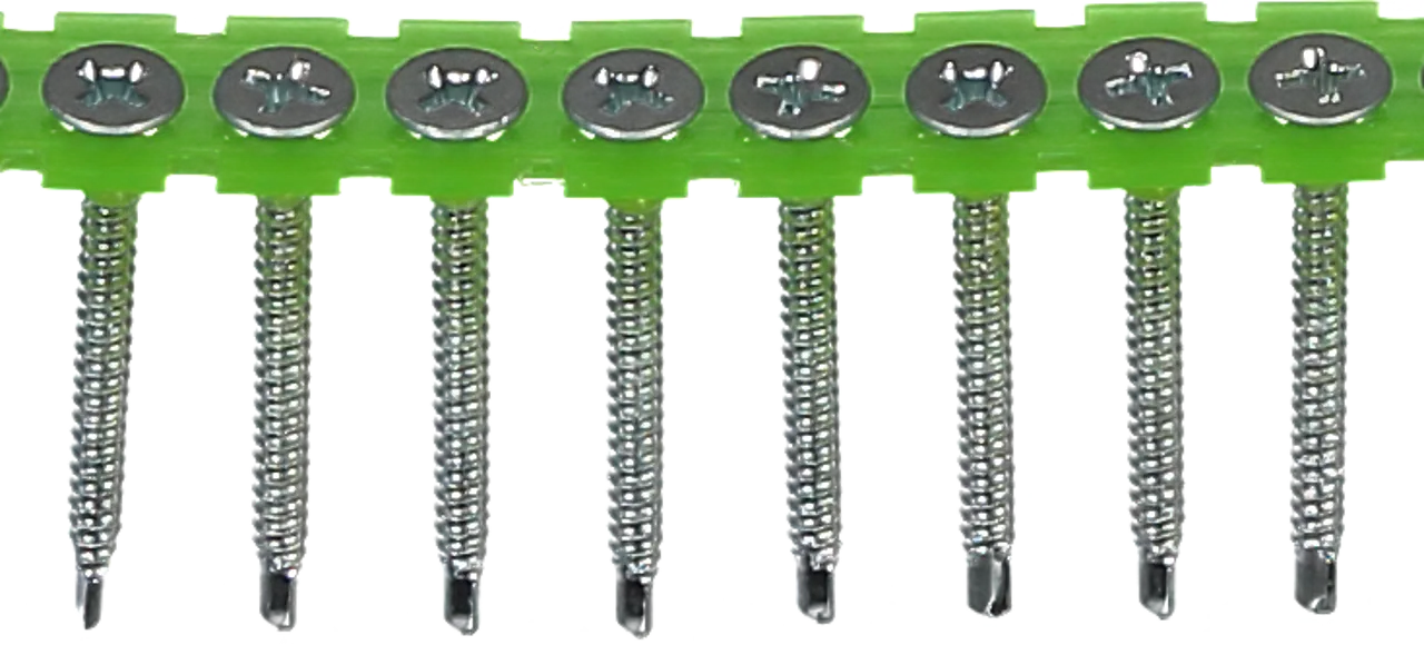 Gipsskrue borsp b 3,5x40 fzb -1000 borspiss båndet 5my for stålstender null - null - 3 - Miniatyr