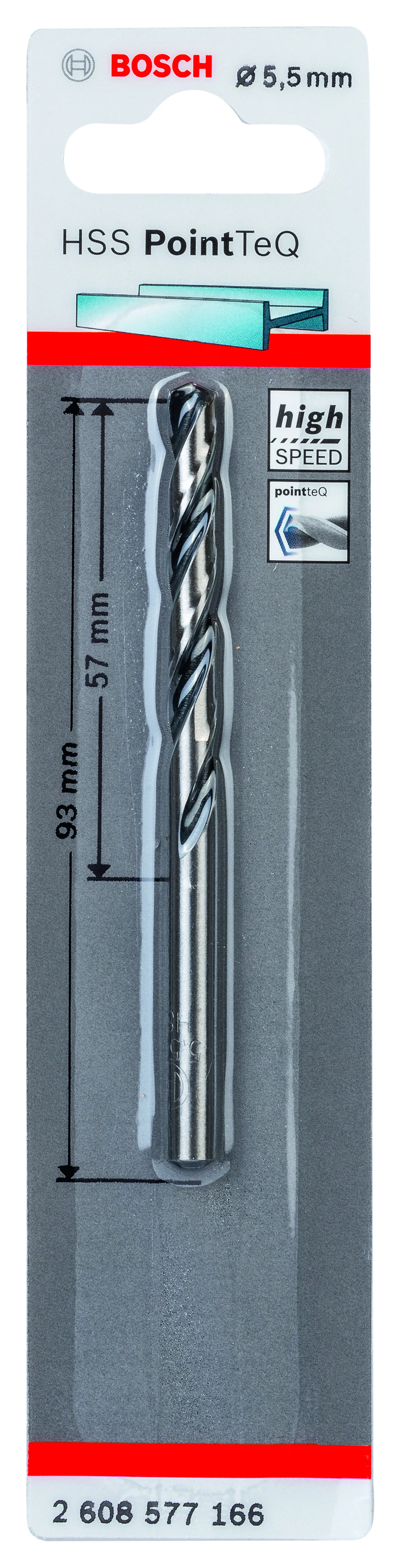 Metallbor pointtec hss-r 6,0mm bosch   n40