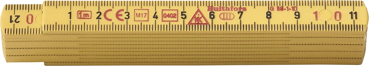Meterstokk GLF G59-1-10 null - null - 3 - Miniatyr