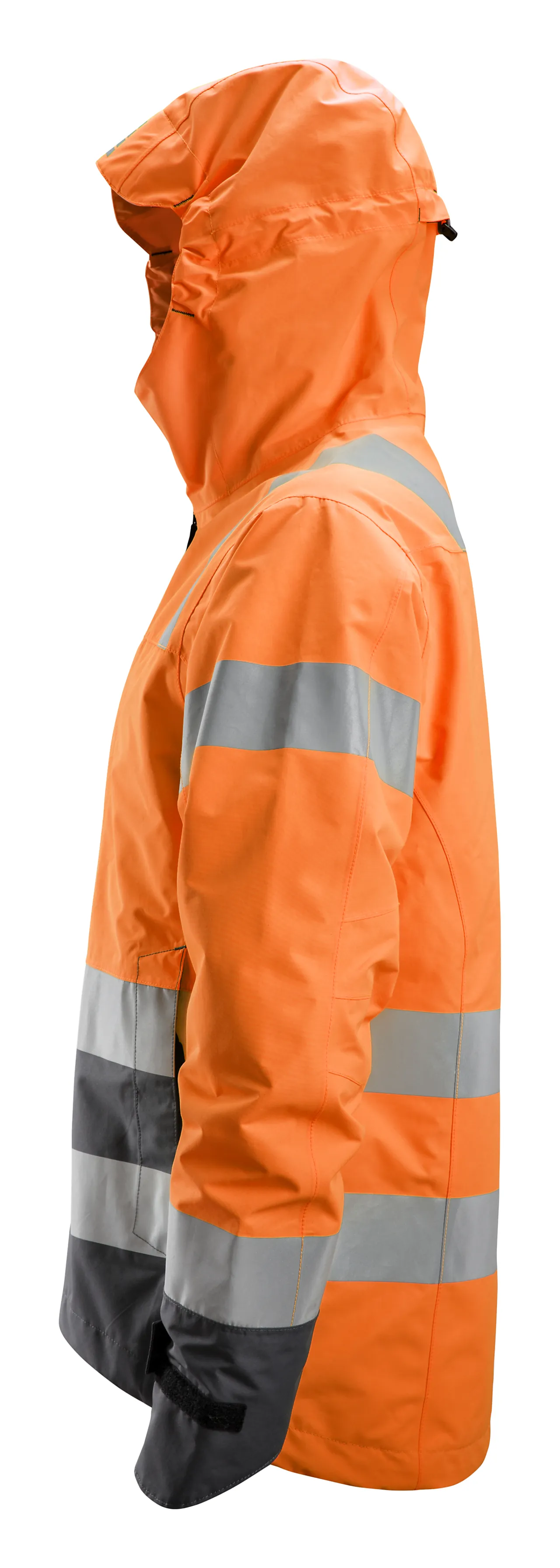 Skalljakke high-vis vanntett oransje/grå str 2XL null - XXL - 2 - Miniatyr