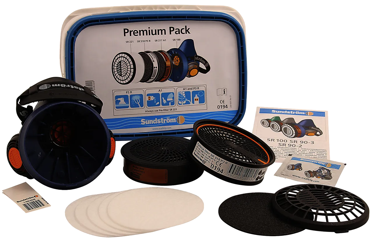 Halvmaske premium pack