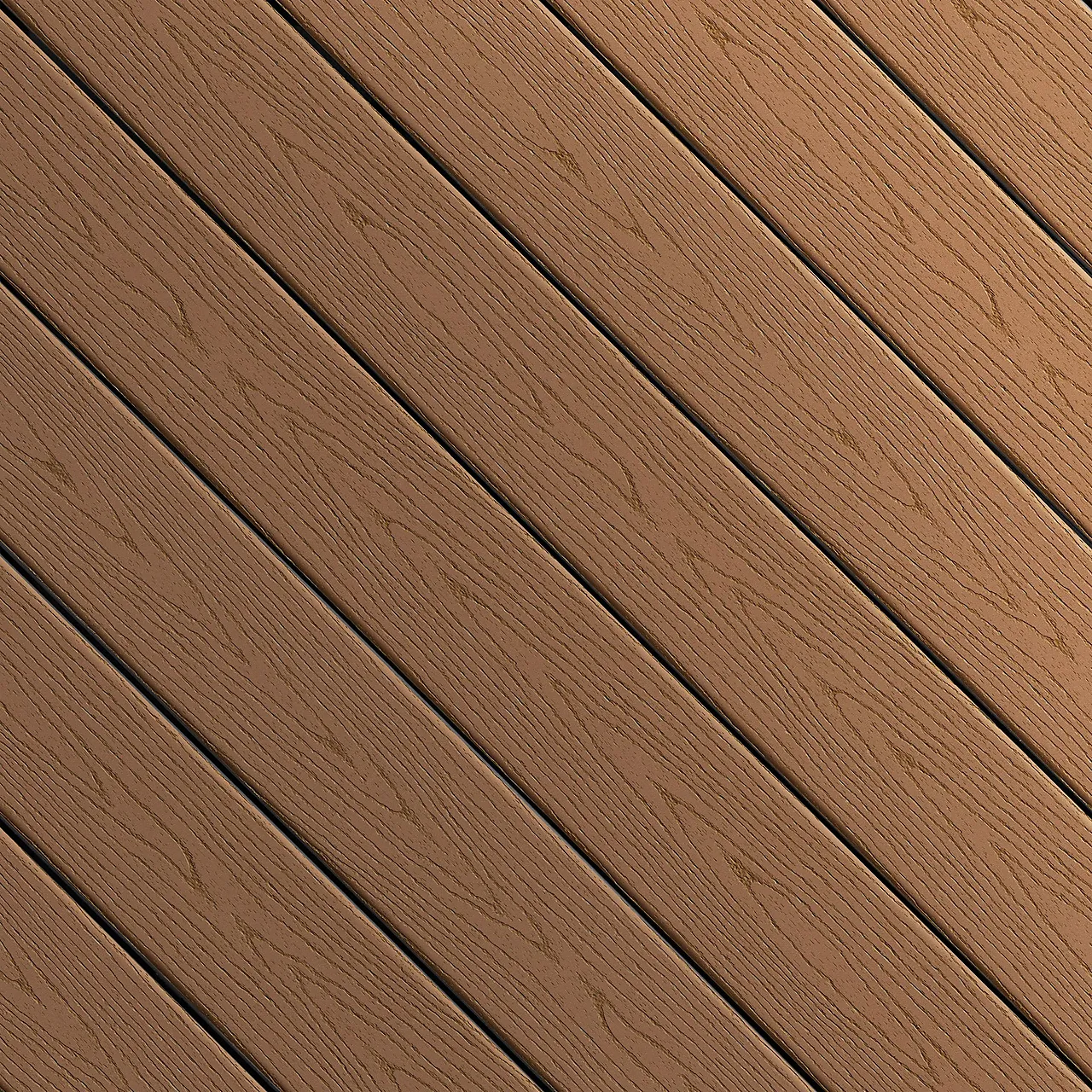 Kompositt terrassebord brun Cabin 24x137x4880 mm null - null - 2