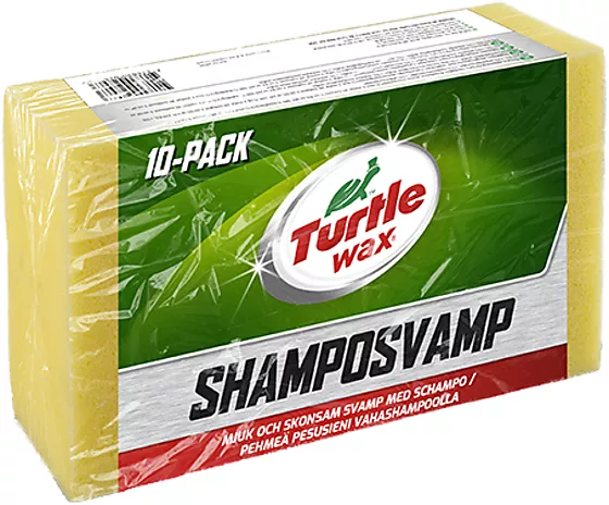 Svamp m/shampo pakke a 10 stk