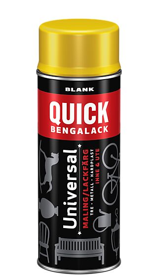 Bengalack spray signalgul blank