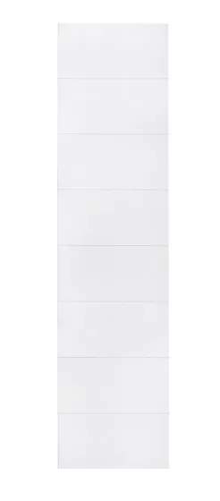 Baderomsplate hvit snø høyglans flis 60x30 cm 10,2x620x2400 mm