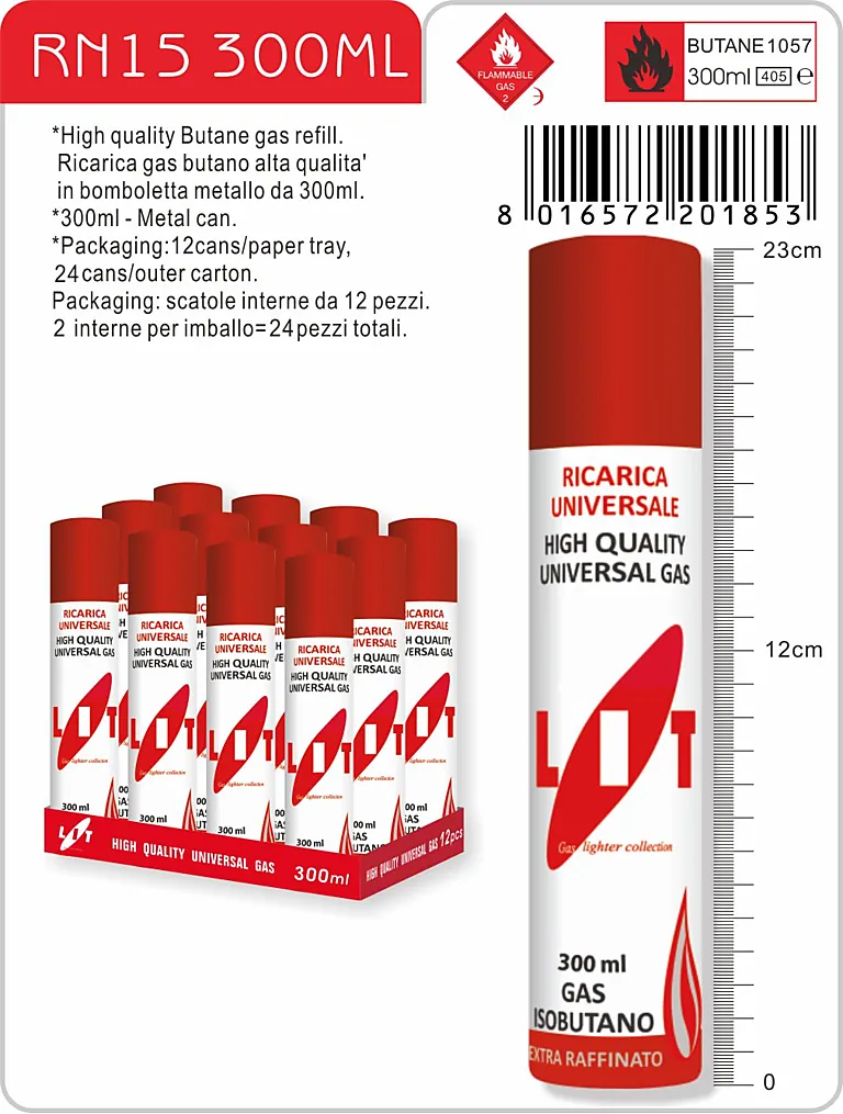 GAS BUTANO 405 ml