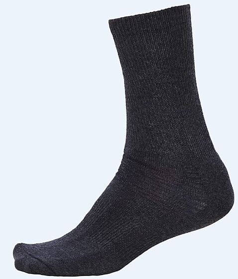 Timbra sokk bomull 2pk grå 35-37