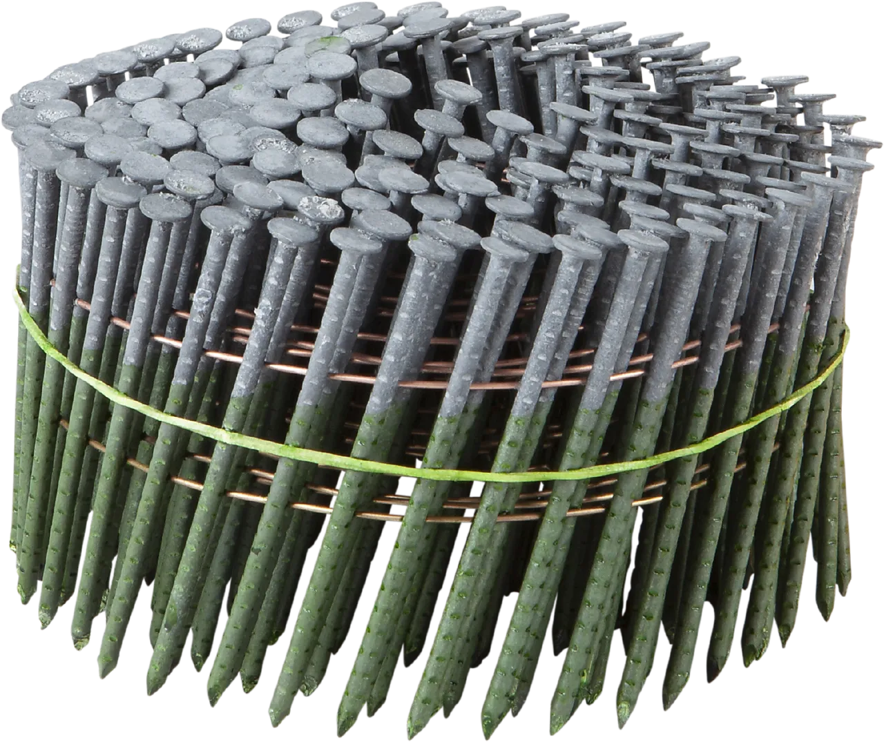 Spiker coil 15gr 2,5x65 m-fus -4500 15 grader huggen trådbåndet rustbeh