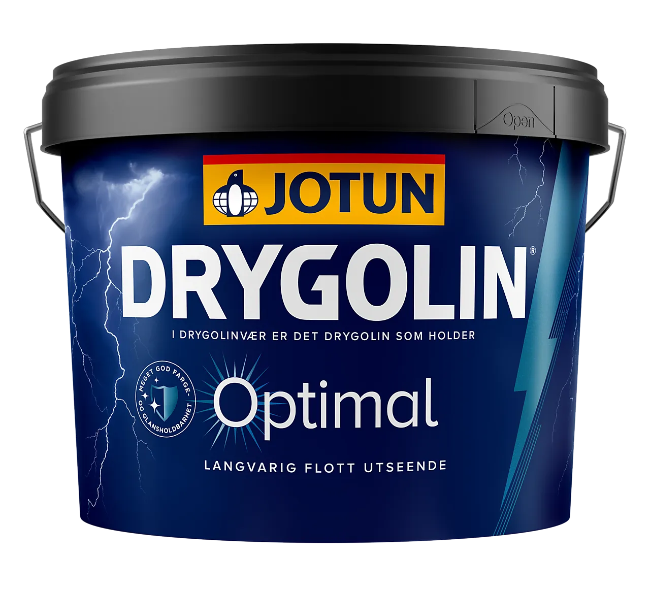 Drygolin optimal maling hvit base 9 liter