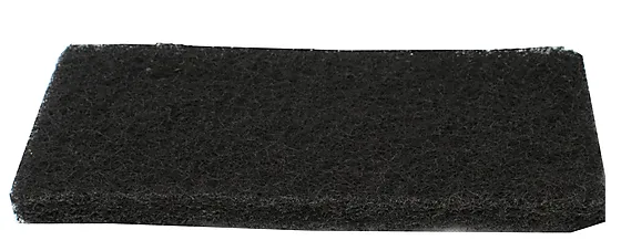 Skurepad svart 11,5x25 cm grov