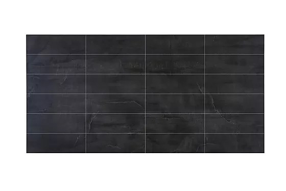 Kjøkkenplate flis sort kalk 2,2x1200x600 mm