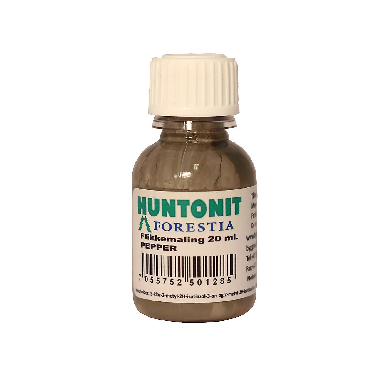 Huntonit flikkemaling pepper 20ml flaske ncs s 6502-r null - null - 2 - Miniatyr