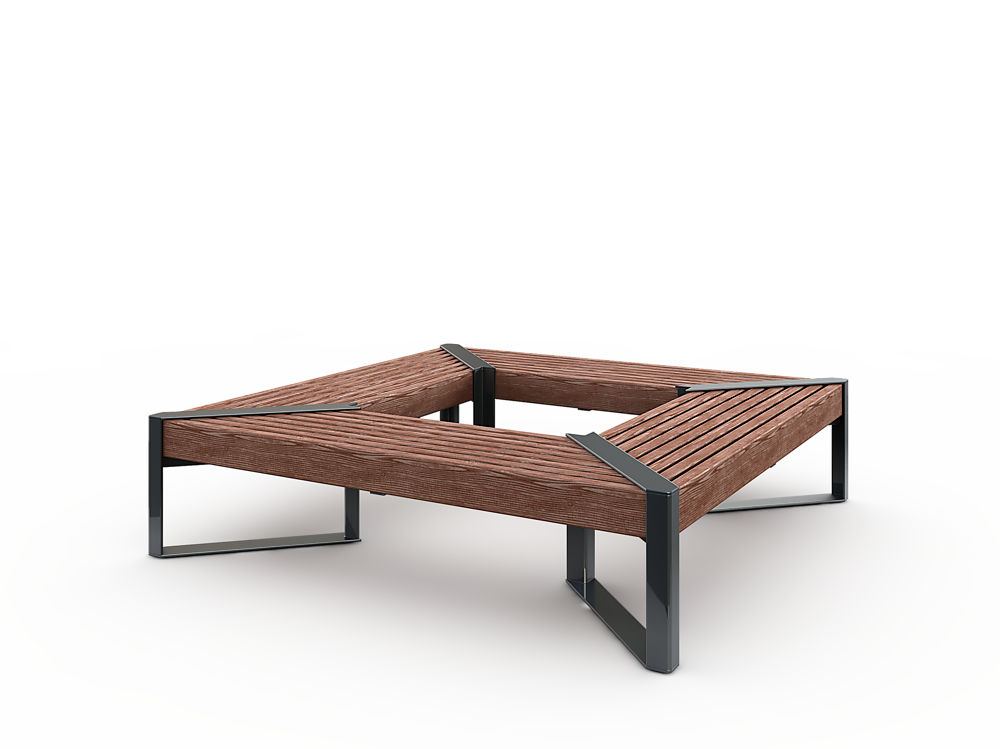 Momentum Square Bench 061114M | Lappset Group | The world of