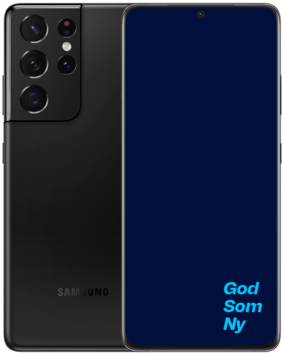 GSN Galaxy S21 Ultra 5G svart