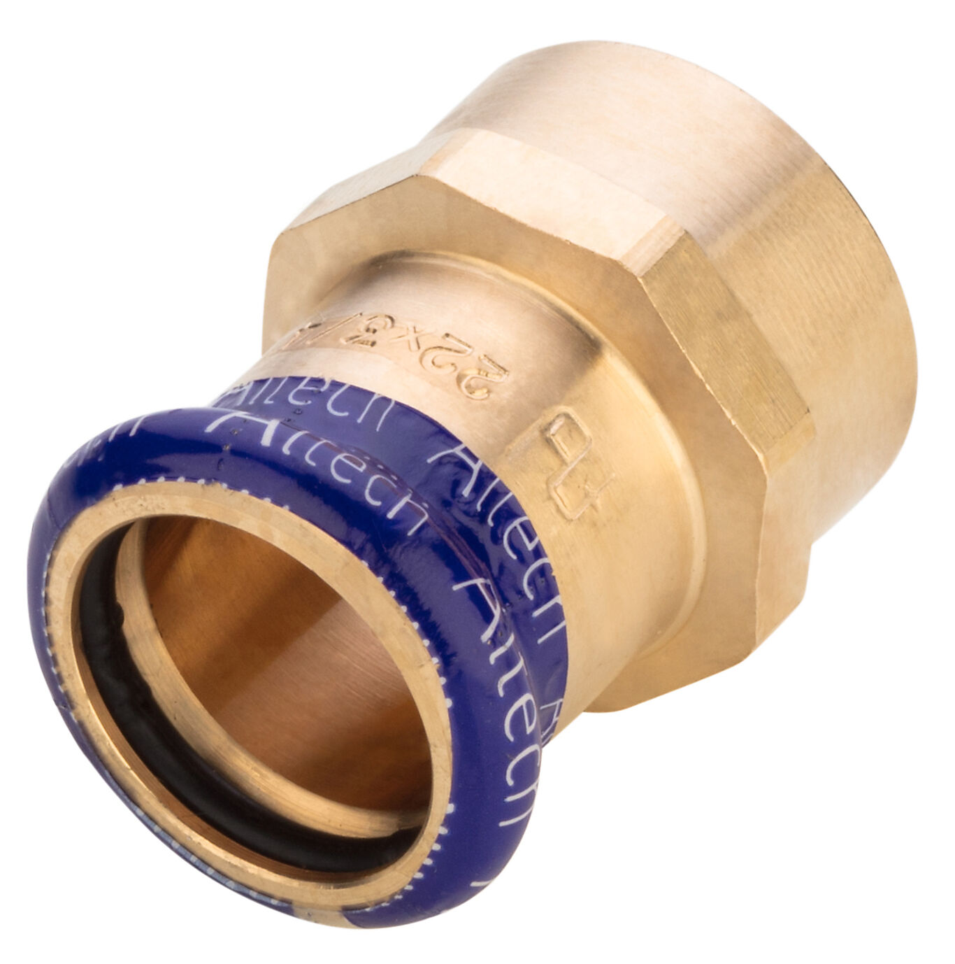 Altech Altech Overgangsmuffe M-press kobber 1/2" x 12mm 1