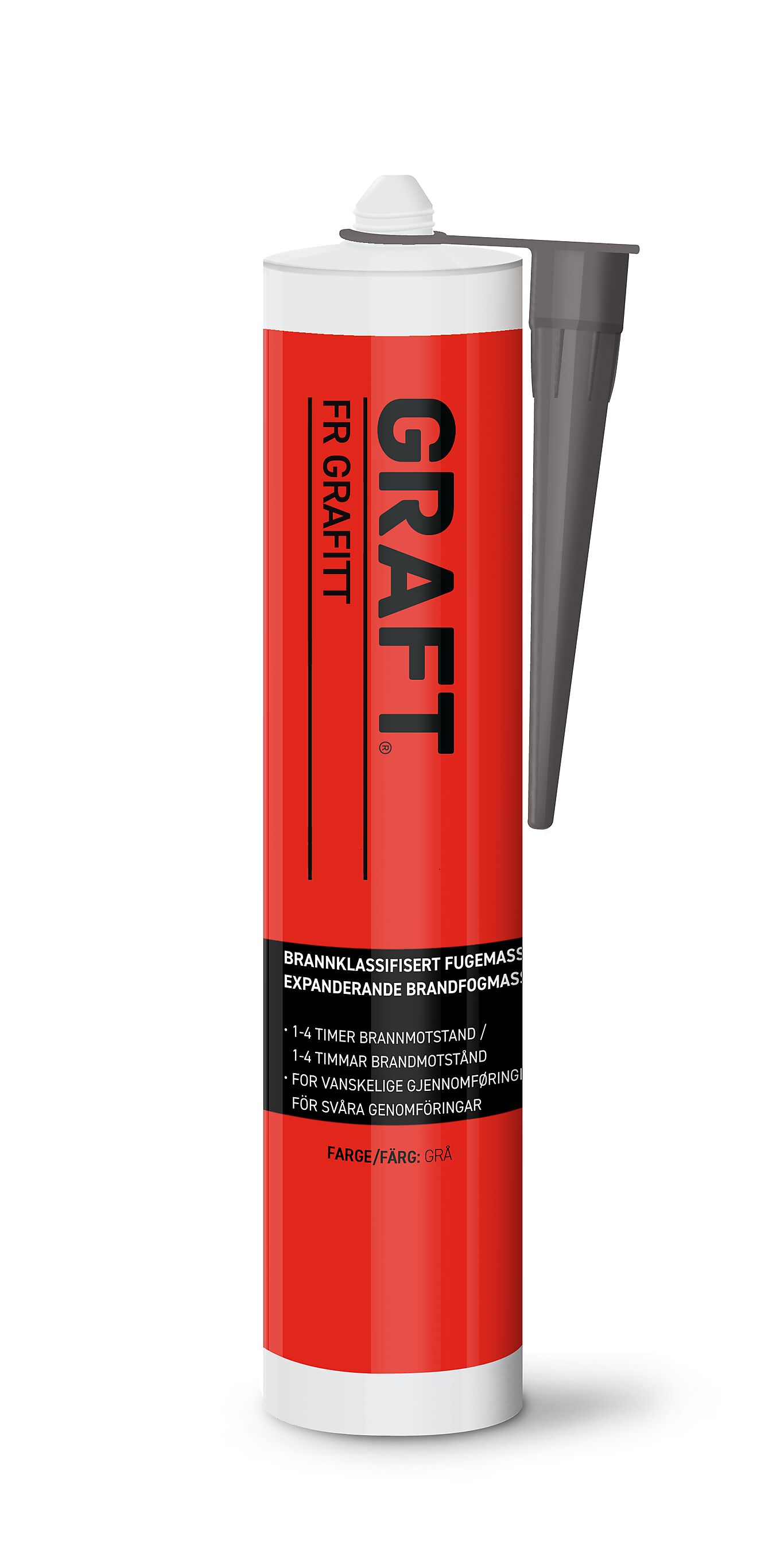 Protecta Graft grafittmasse brannklassifisert 310 ml 1