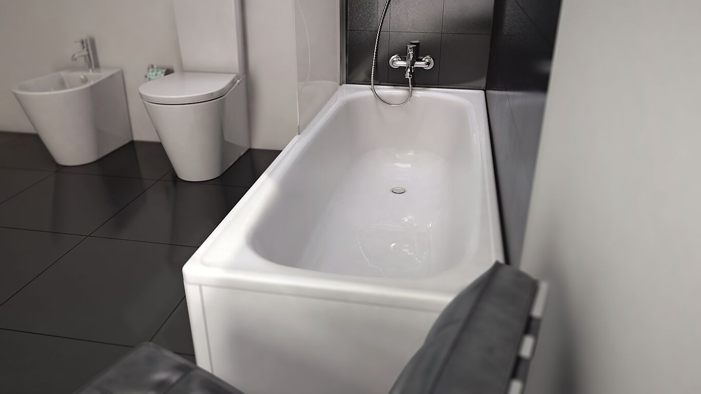 Laufen Milano badekar 160 x 70 cm