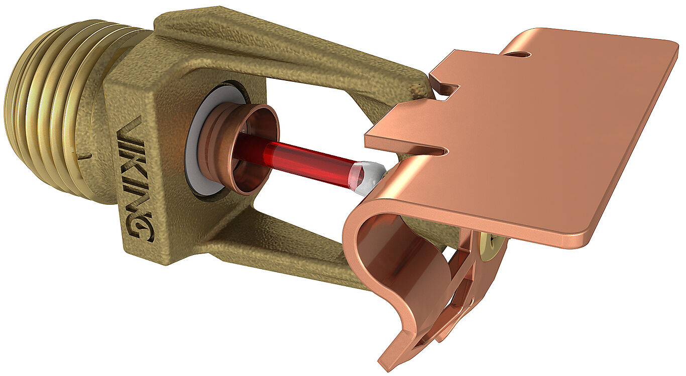 Sprinklerhode side 1/2" QR messing K80 68°