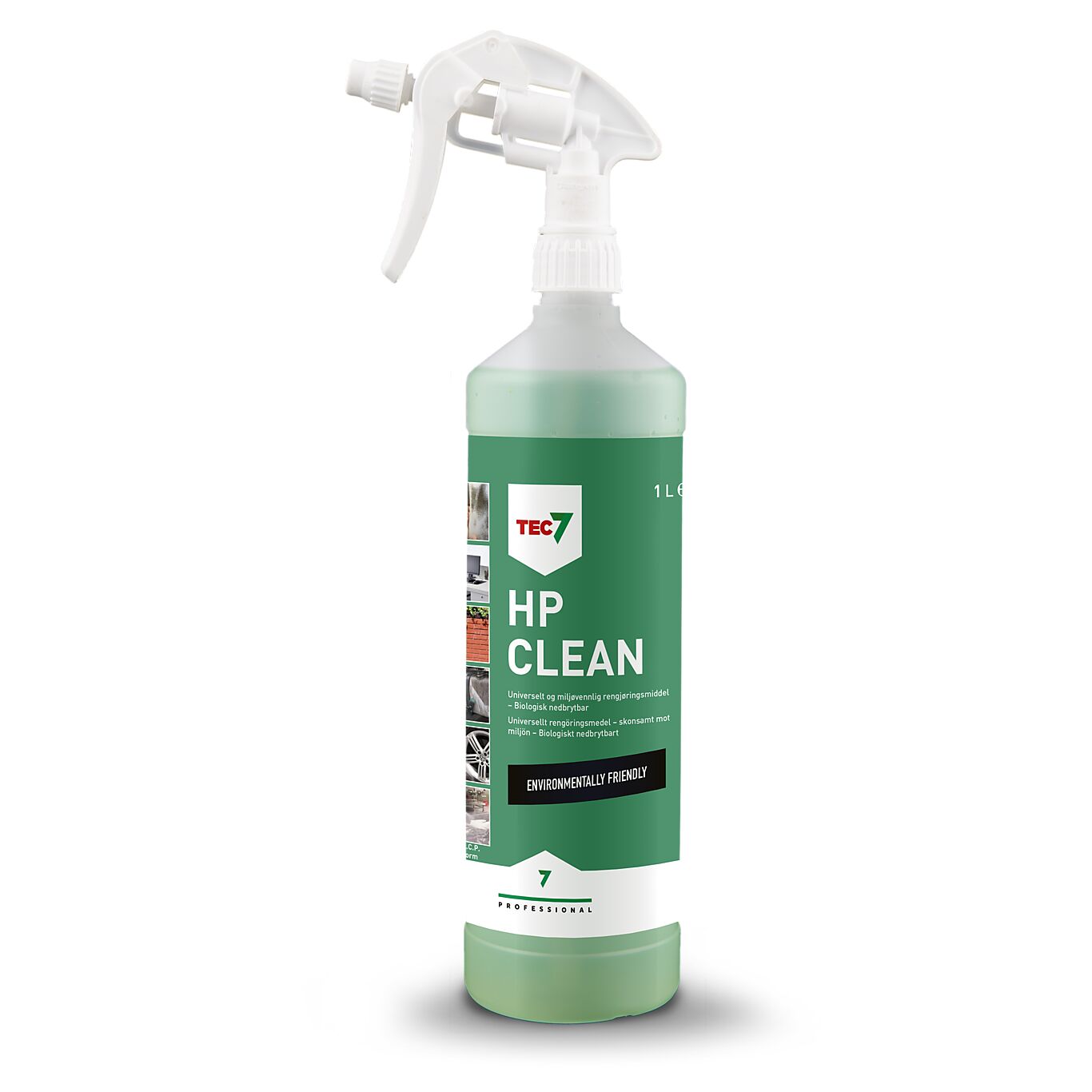 TEC7 Rengjøringsmiddel HP CLEANER 1 liter sprayflaske