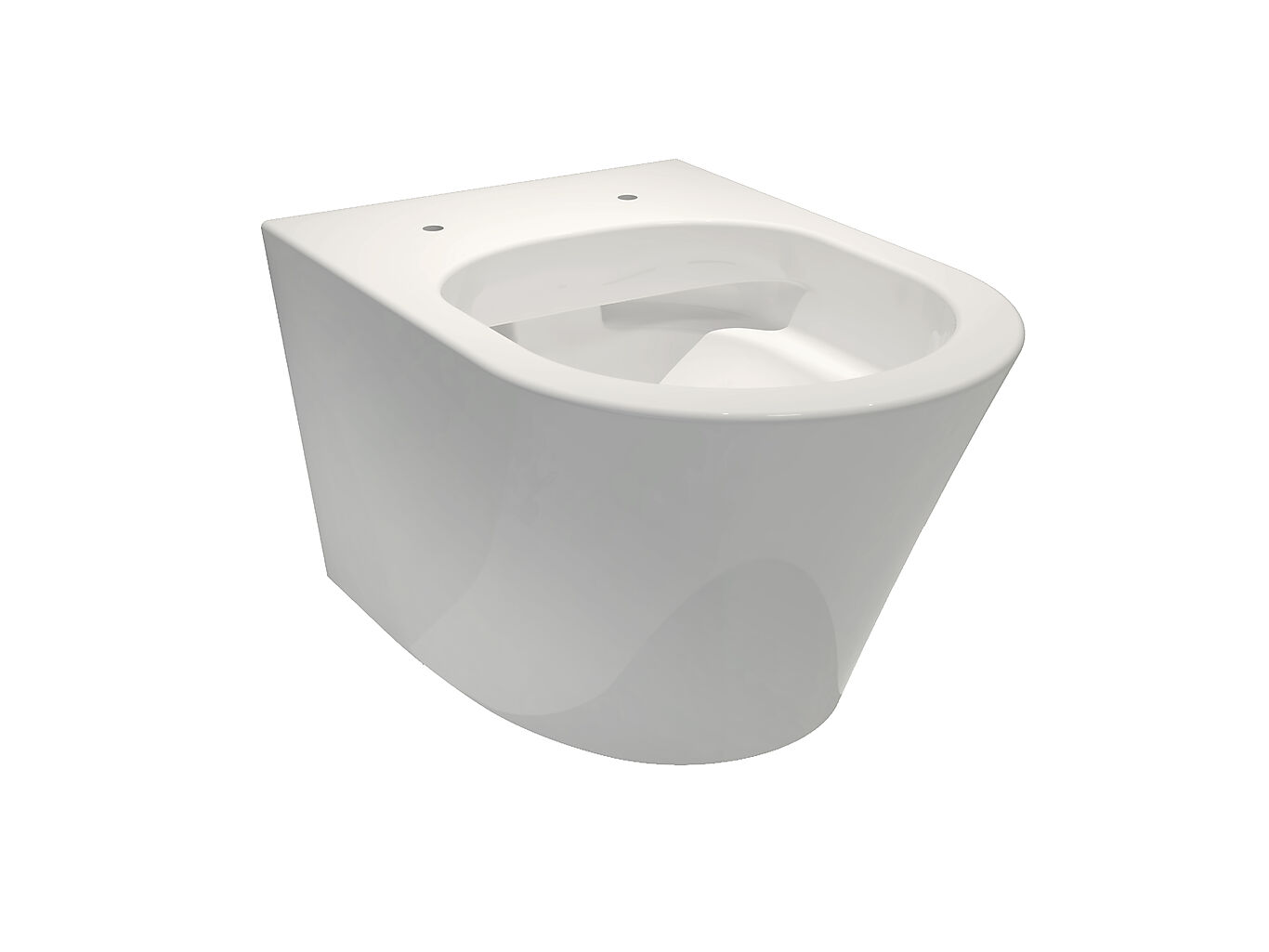 Alterna Alterna Easy 2.0 veggskål rimless hvit 1