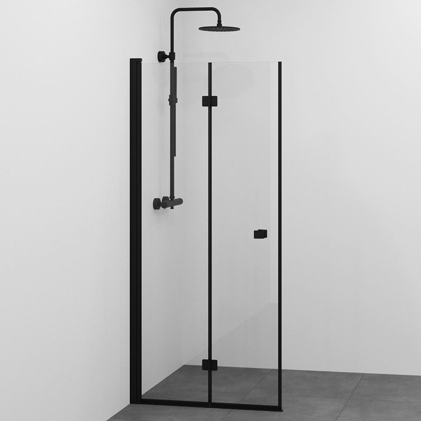 Alterna Alterna Pyxis 90 cm foldedør sort matt 2