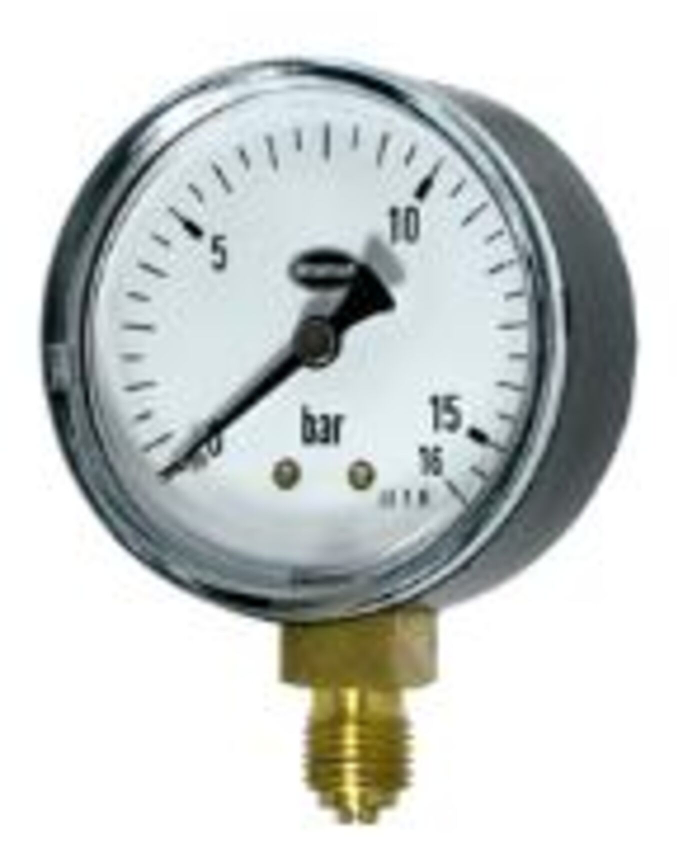 Brannan Manometer 1/4" x 63 mm 0-16 bar 1