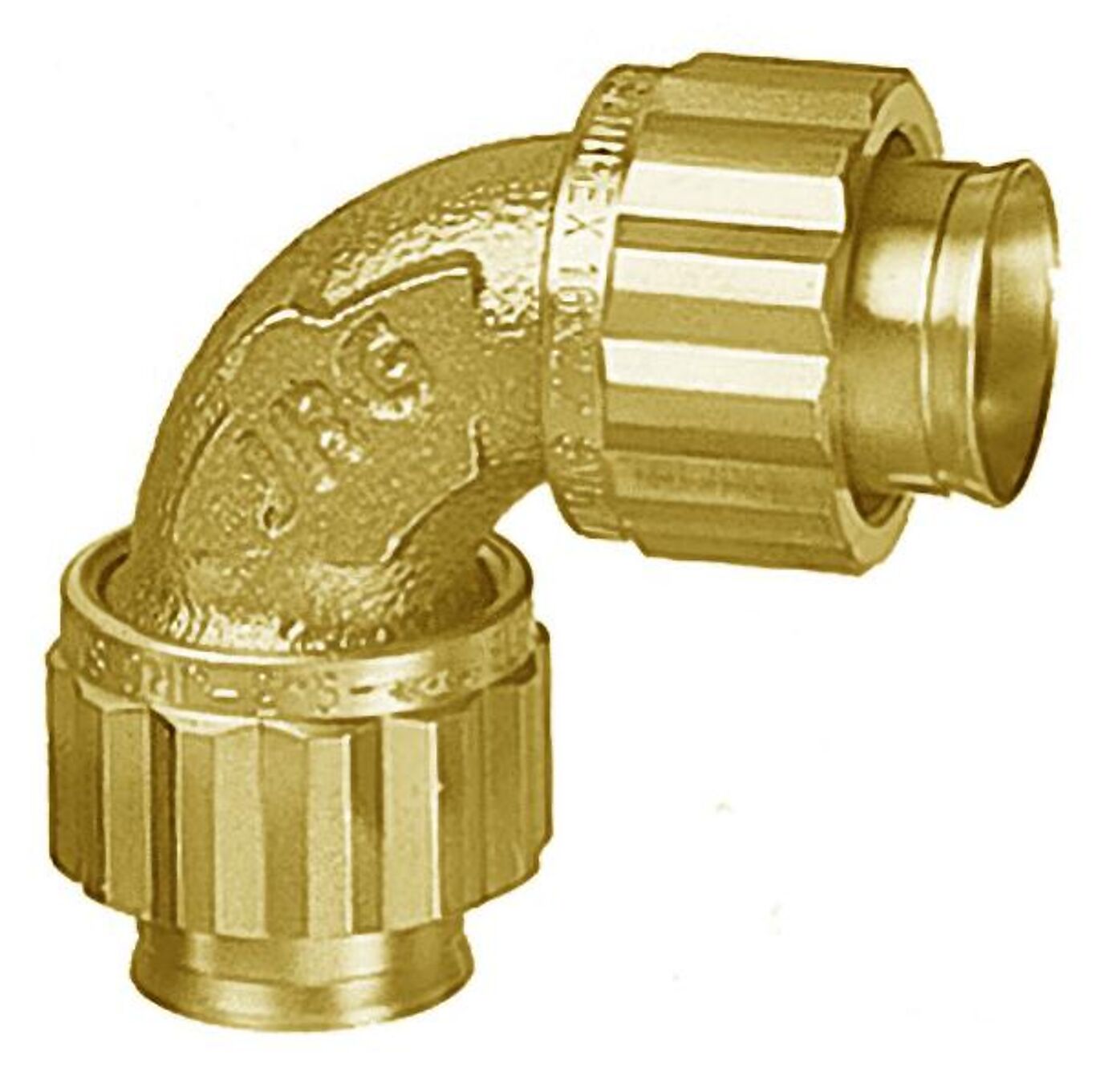 Armaturjonsson Albue 12 mm m/klemunion 1