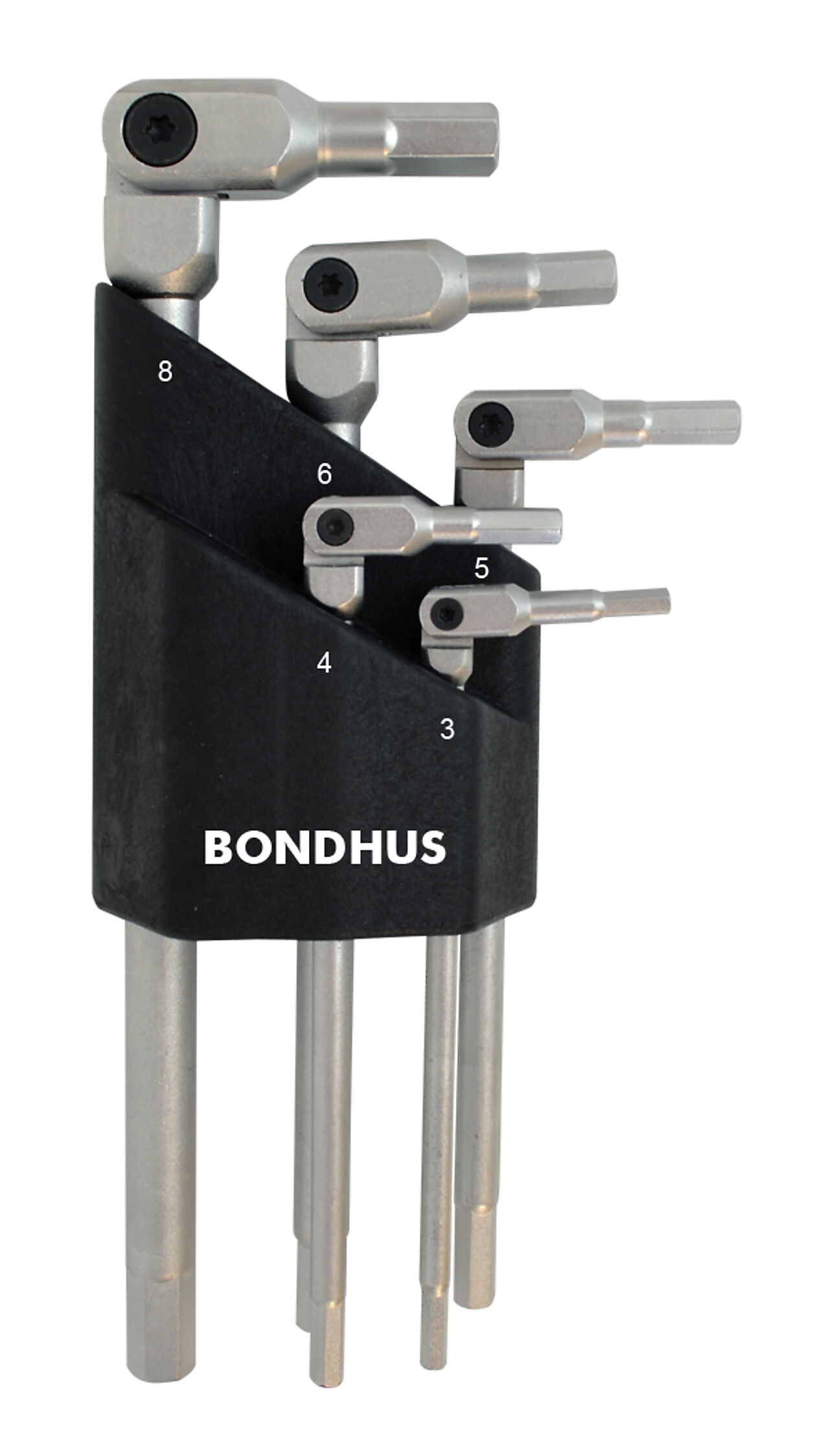 Wareco Bondhus unbrakosett justerbart 3, 4, 5, 6 og 8 mm 1