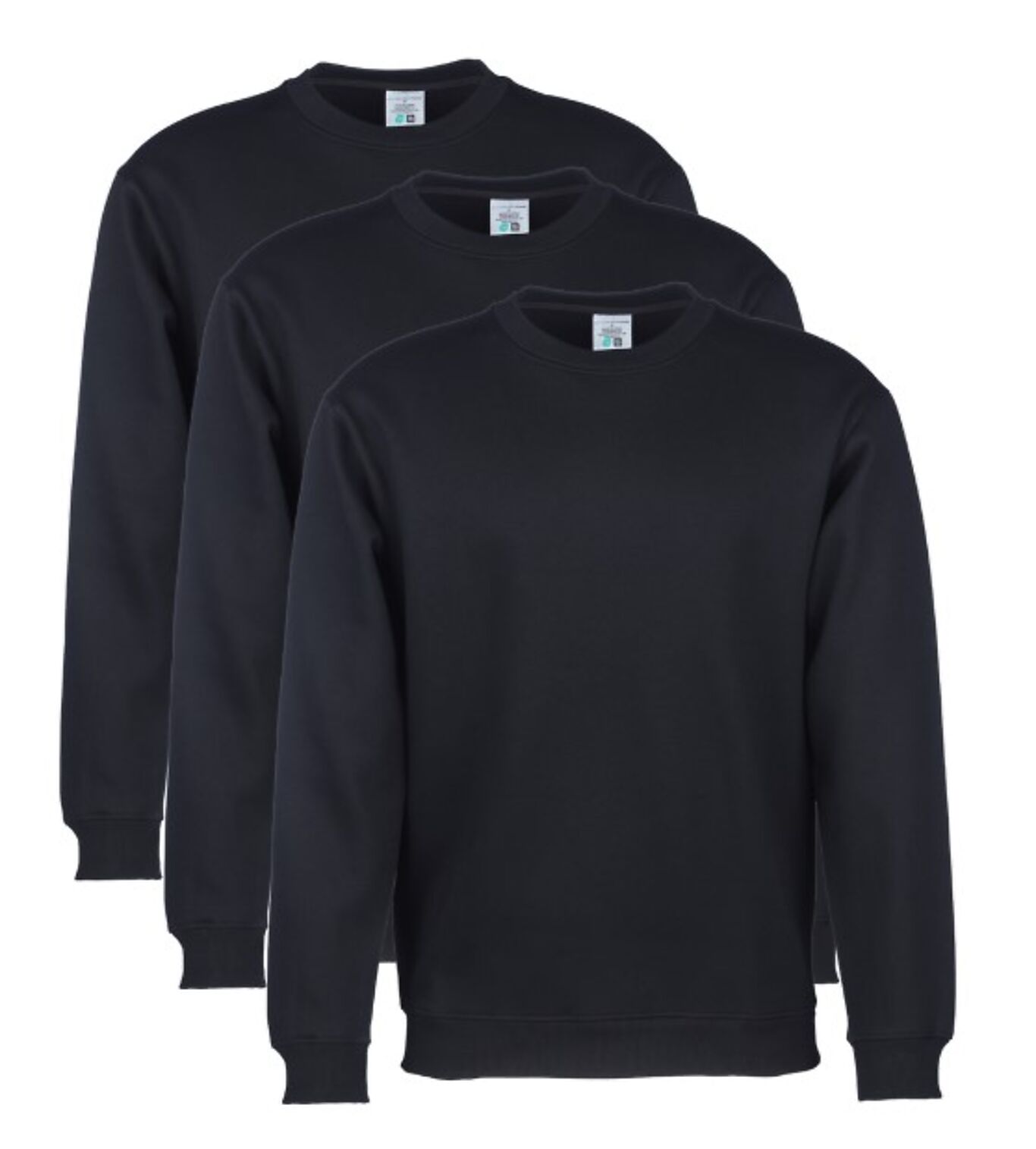 Collegegenser 3-PK Sort XS 1