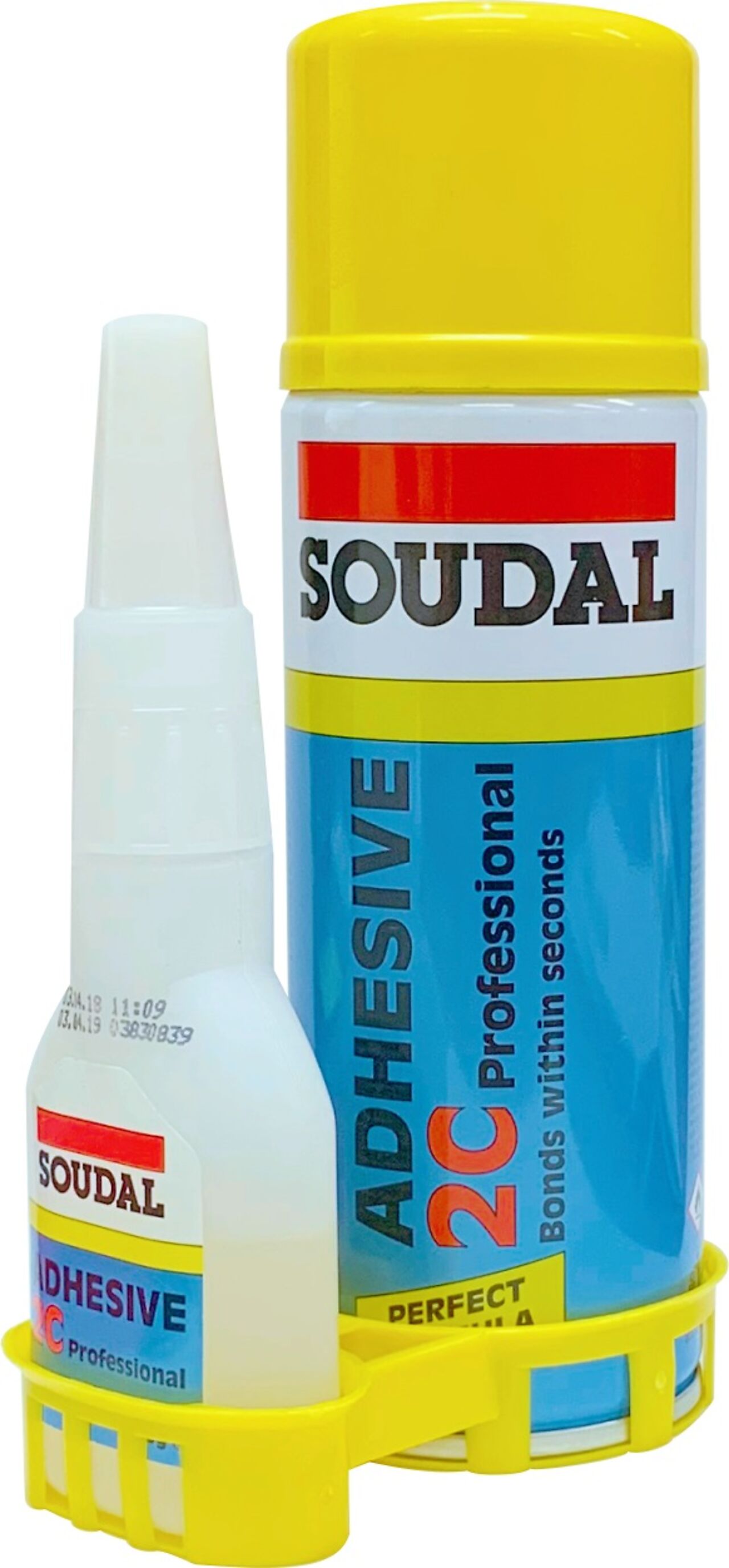 Soudal Lynlim/superlim med aktivator 50+200 ml Adhesive 2C Professional 1