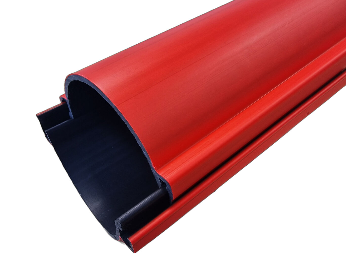 Norsk Wavin Wavin splittet kabelrør 100/110 mm, 3 m, rød 1