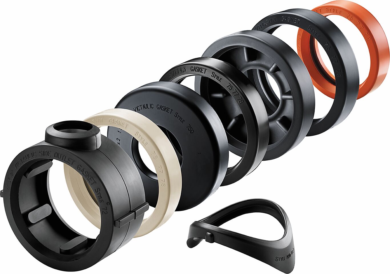 Victaulic Nitril pakning f/ kupling 88,9 mm 1