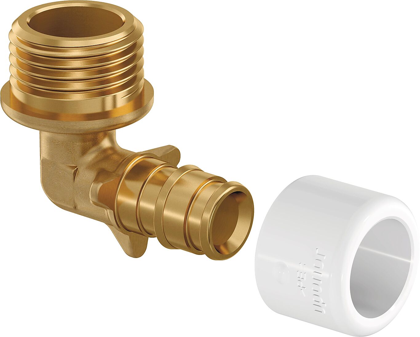 Uponor Albue 15 mm x 1/2" m/utvendig gjenger 1