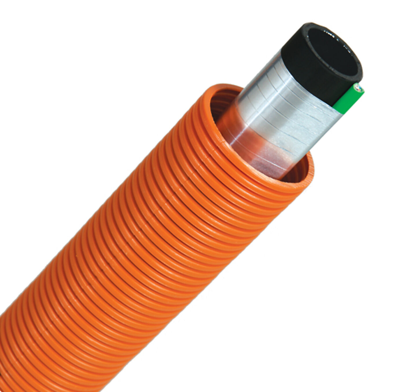 Isoterm Isoterm trykkavløpsrør 40/70 mm T300 metervare 1