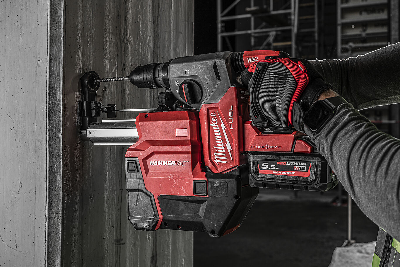 Milwaukee Milwaukee M18 Borhammer Onefhx DEL552C 3